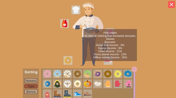 Donut Land Clickerfor windows and Linux 1