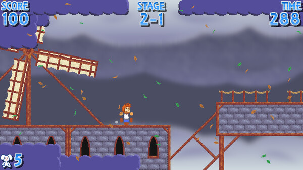 Mandew vs the Forever Rain+ game for Linux 1