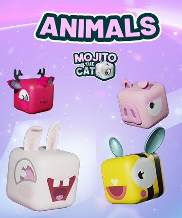 Mojito the Cat: Animals Skins