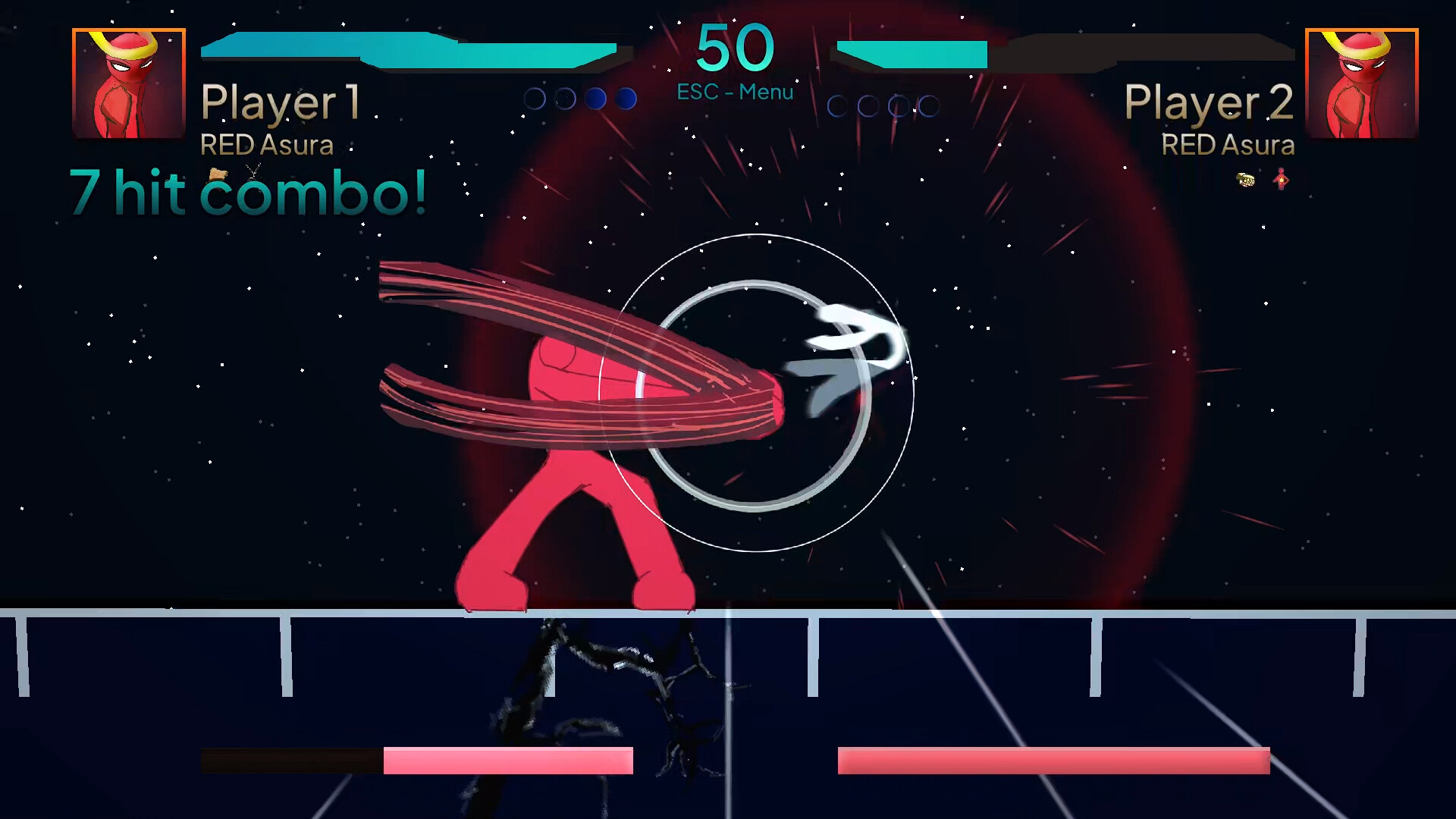 Red Stickman: Fighting Stick 🕹️ Play Red Stickman: Figh