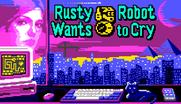 Capsule image of "Rusty Robot Wants to Cry" which used RoboStreamer for Steam Broadcasting