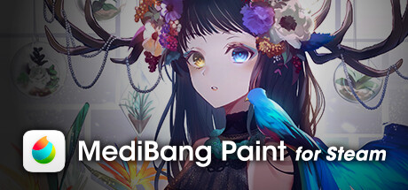 Steam header art for MediBang Paint for Desktop