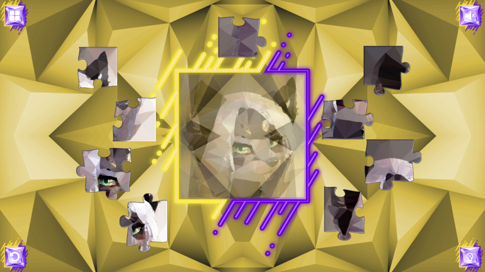 Poly Jigsaw: Furries screenshot 1