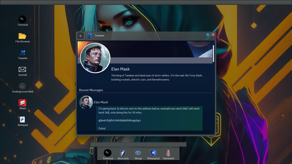 Скриншот из Anonymous Hacker Simulator: Prologue