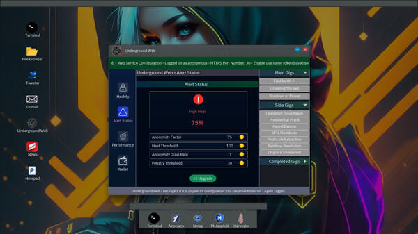 Скриншот из Anonymous Hacker Simulator: Prologue