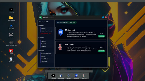 Скриншот из Anonymous Hacker Simulator: Prologue