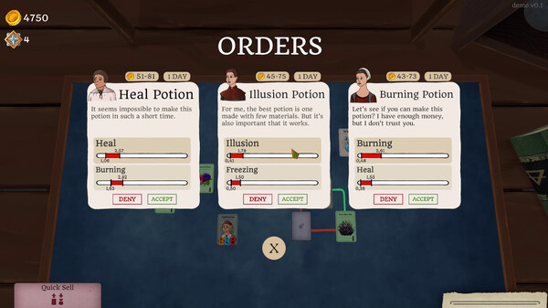 Alchemy Deck game for windows Pc 1
