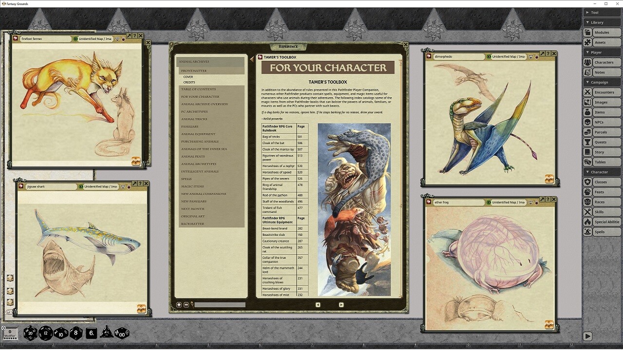 Fantasy Grounds Pathfinder RPG Pathfinder Companion Animal Archive   Ss C7008ab9743ec452a440b96cb0e43ea5eda65bfe.1920x1080 