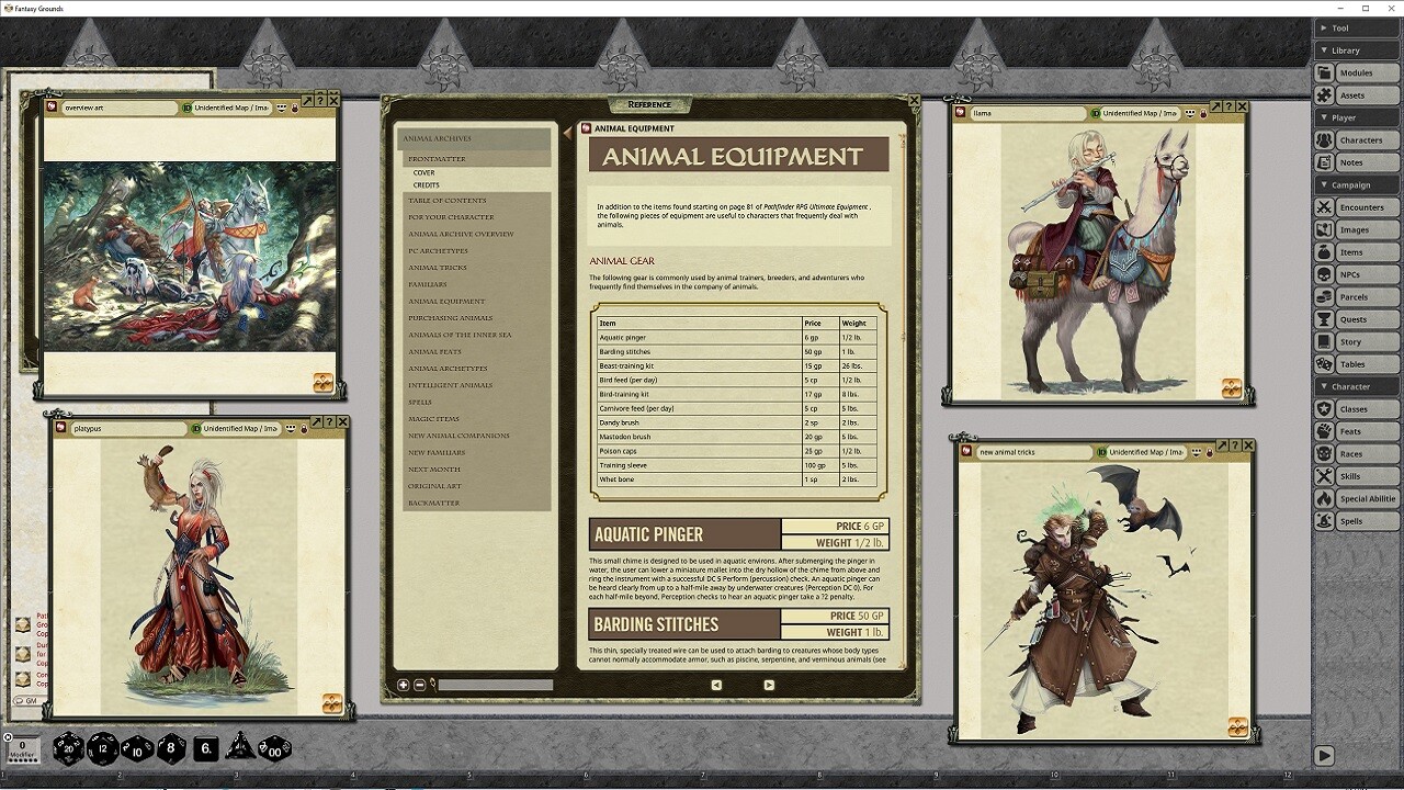 Fantasy Grounds Pathfinder RPG Pathfinder Companion Animal Archive   Ss E1a8235acee938bd06d352ecf7009a70998ae6b4.1920x1080 