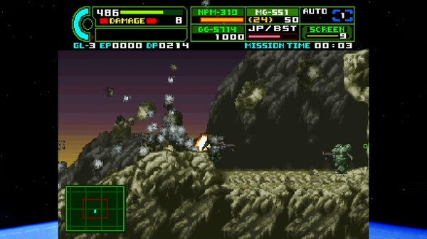 Assault Suit Leynos 2 Saturn Tribute game for windows Pc 1