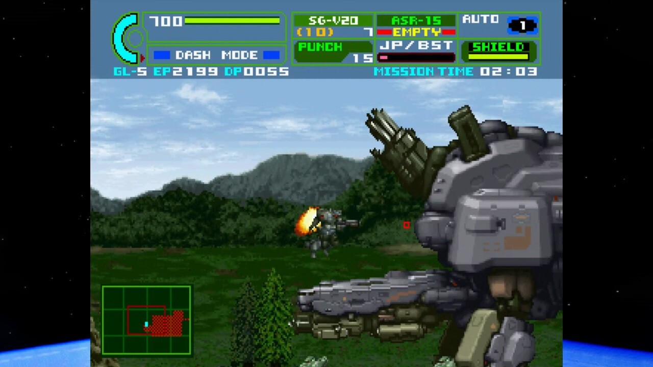 Assault Suit Leynos 2 Saturn Tribute screenshot 1