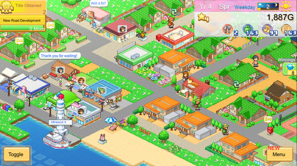 Скриншот из Dream Town Island