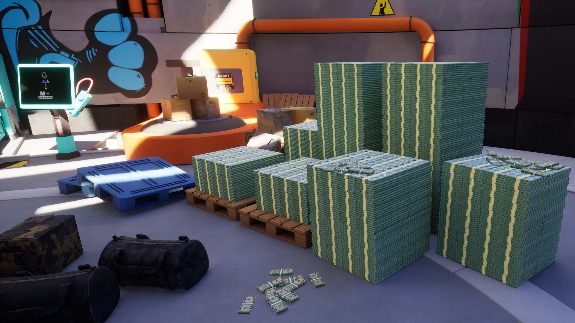 Cash Cleaner Simulator screenshot