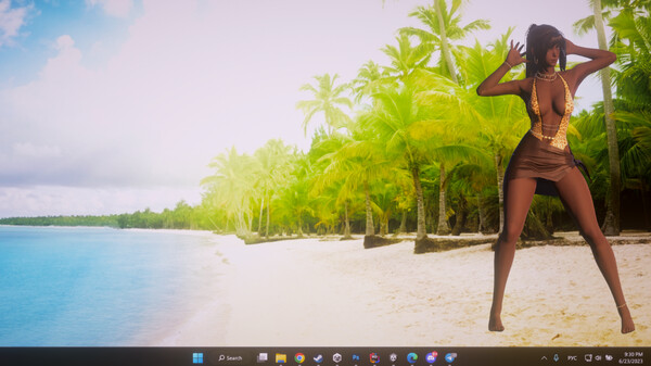Desktop Beach Girls game for Linux 1