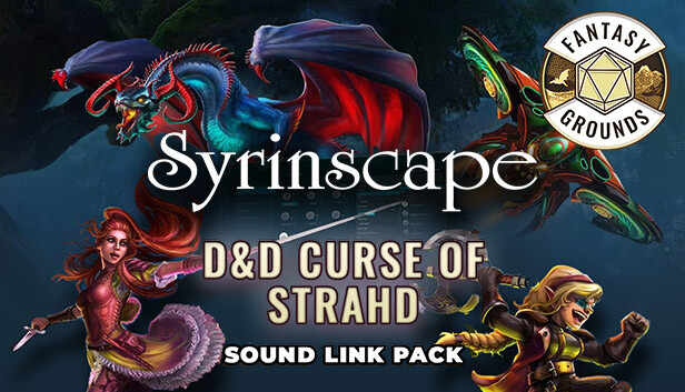 D&D Curse of Strahd - Syrinscape Sound Link Pack for Fantasy Grounds