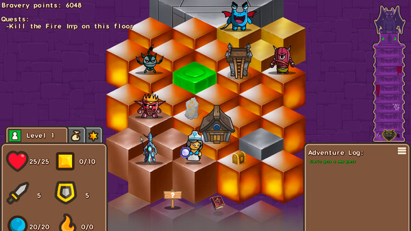 The Dungeon Tower game for Linux 1
