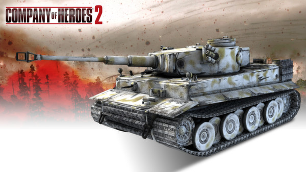 COH 2 - German Skin: (H) Stalingrad Winter Pattern for steam