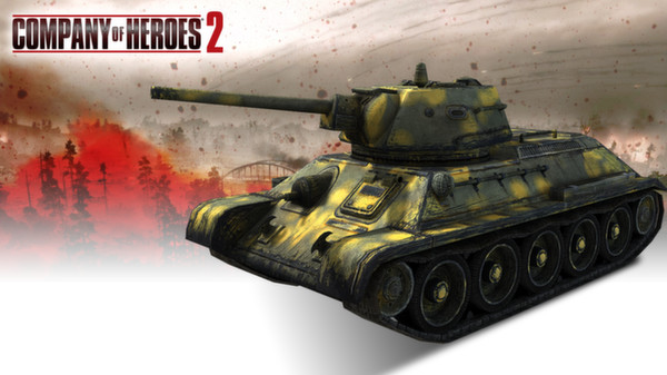 скриншот CoH 2 - Soviet Skin: (M) Two Tone Spring Front 0