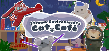 Stream Environments: Cat Cafe Playtest header banner