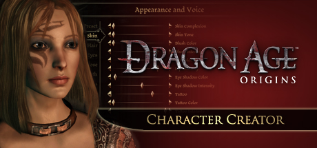 Dragon Age: Origins Character Creator banner