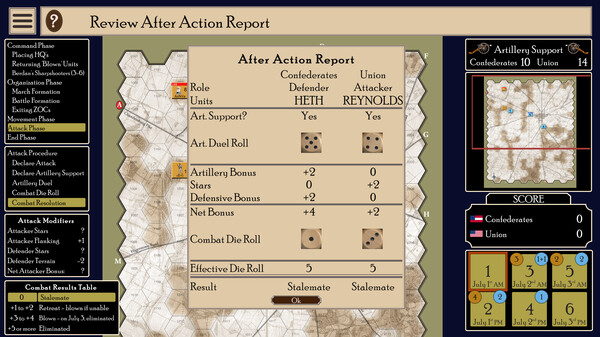 Скриншот из RBM Studio's Gettysburg