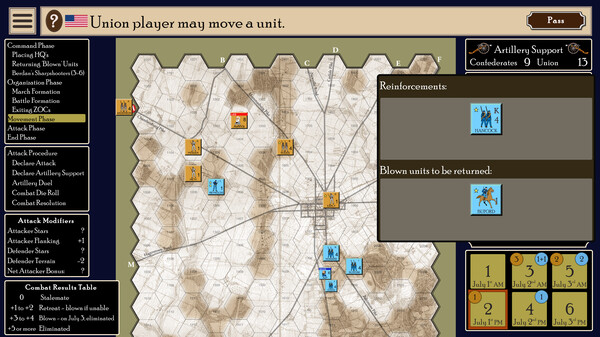 Скриншот из RBM Studio's Gettysburg