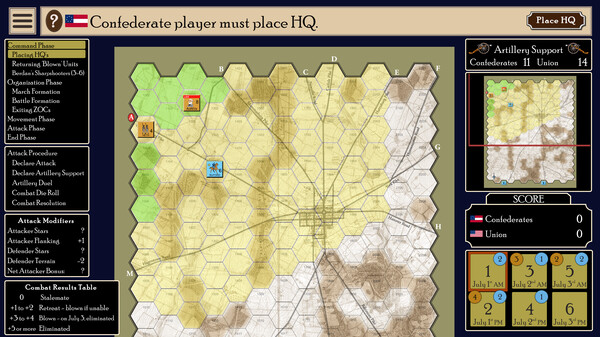 Скриншот из RBM Studio's Gettysburg