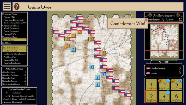 Скриншот из RBM Studio's Gettysburg