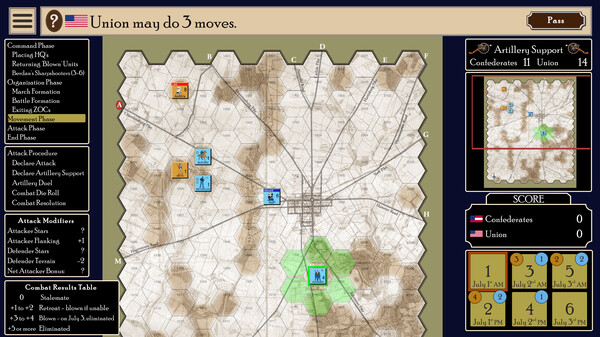 RBM Studio's Gettysburg game for windows Pc 1