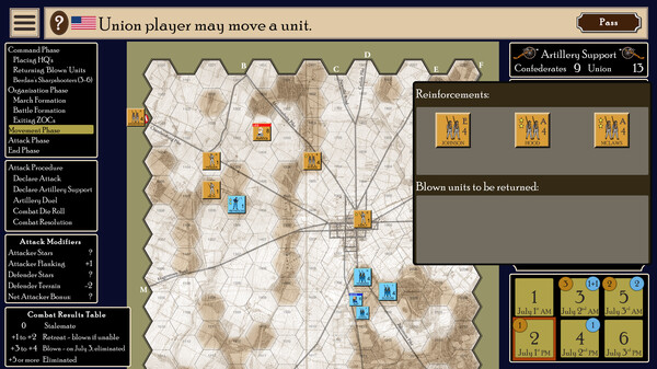 Скриншот из RBM Studio's Gettysburg