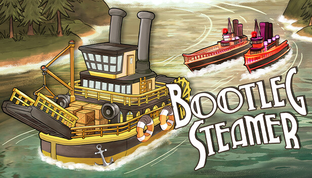 Capsule Grafik von "Bootleg Steamer", das RoboStreamer für seinen Steam Broadcasting genutzt hat.