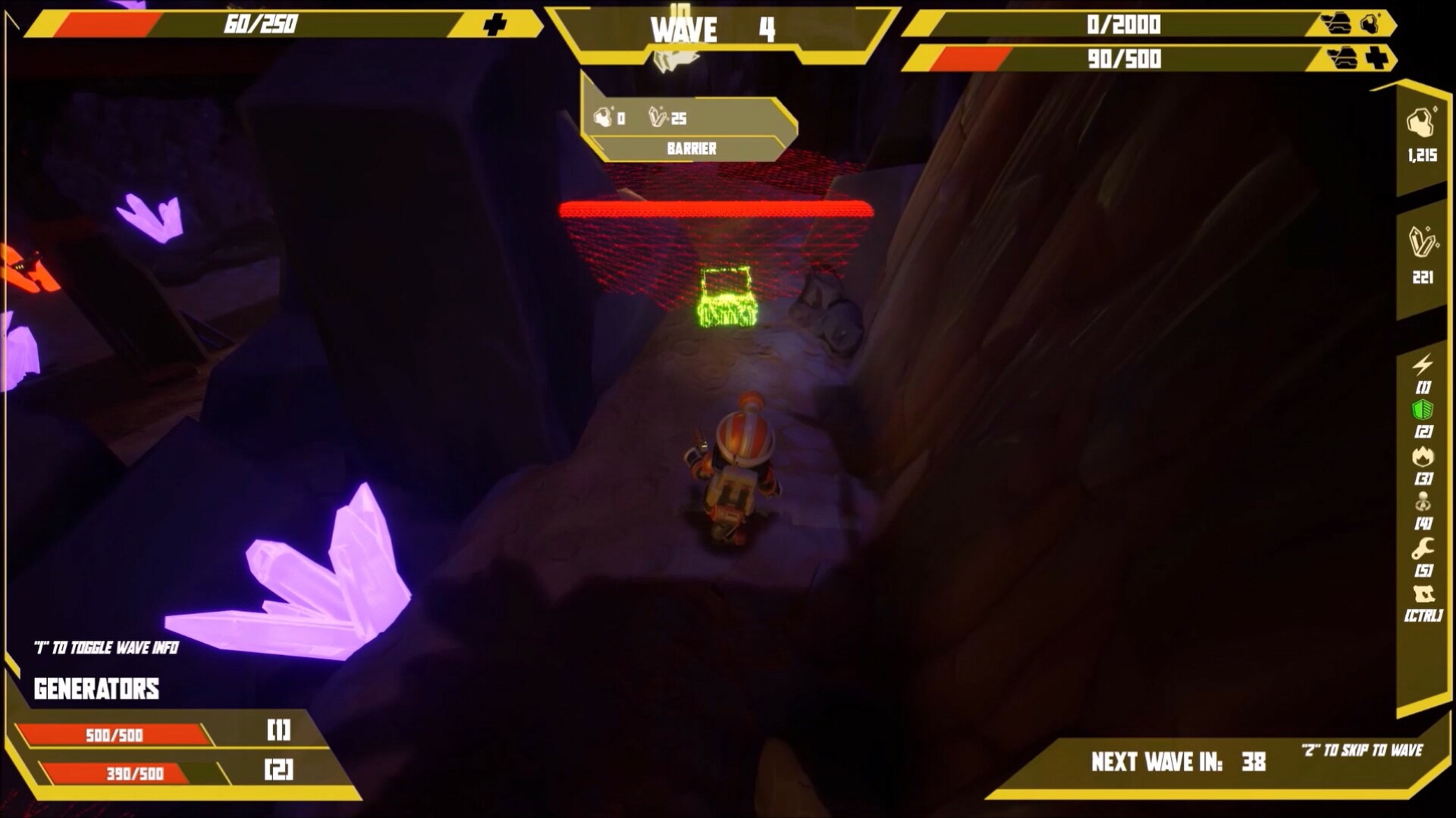 SpaceMine screenshot 1