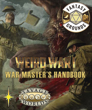 Fantasy Grounds - Weird War I: War Master's Handbook
