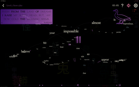 Haikuna game for Linux 1