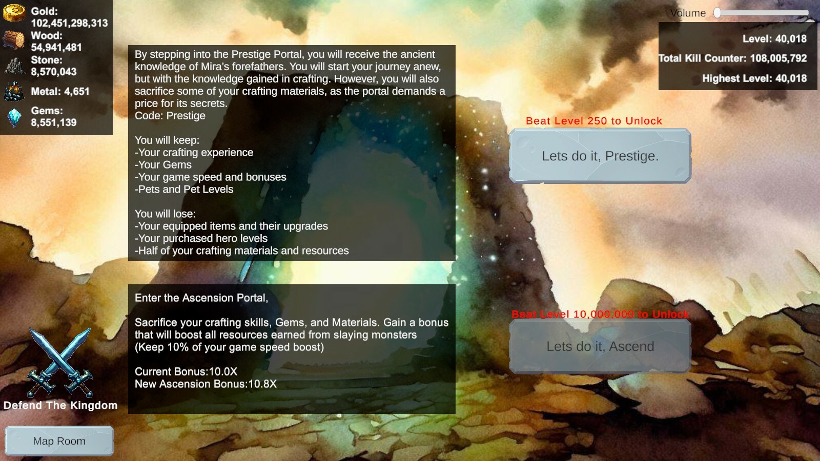 Heros and Monsters: Idle Clicker Game PC gameplay screenshot 2 of 9