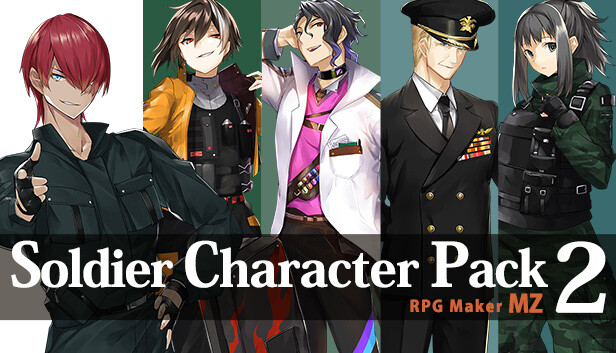 RPG Maker MZ - RPG Character Pack no Steam