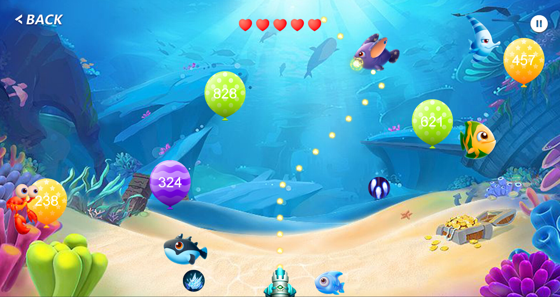 Babe Balloon Blast screenshot 1