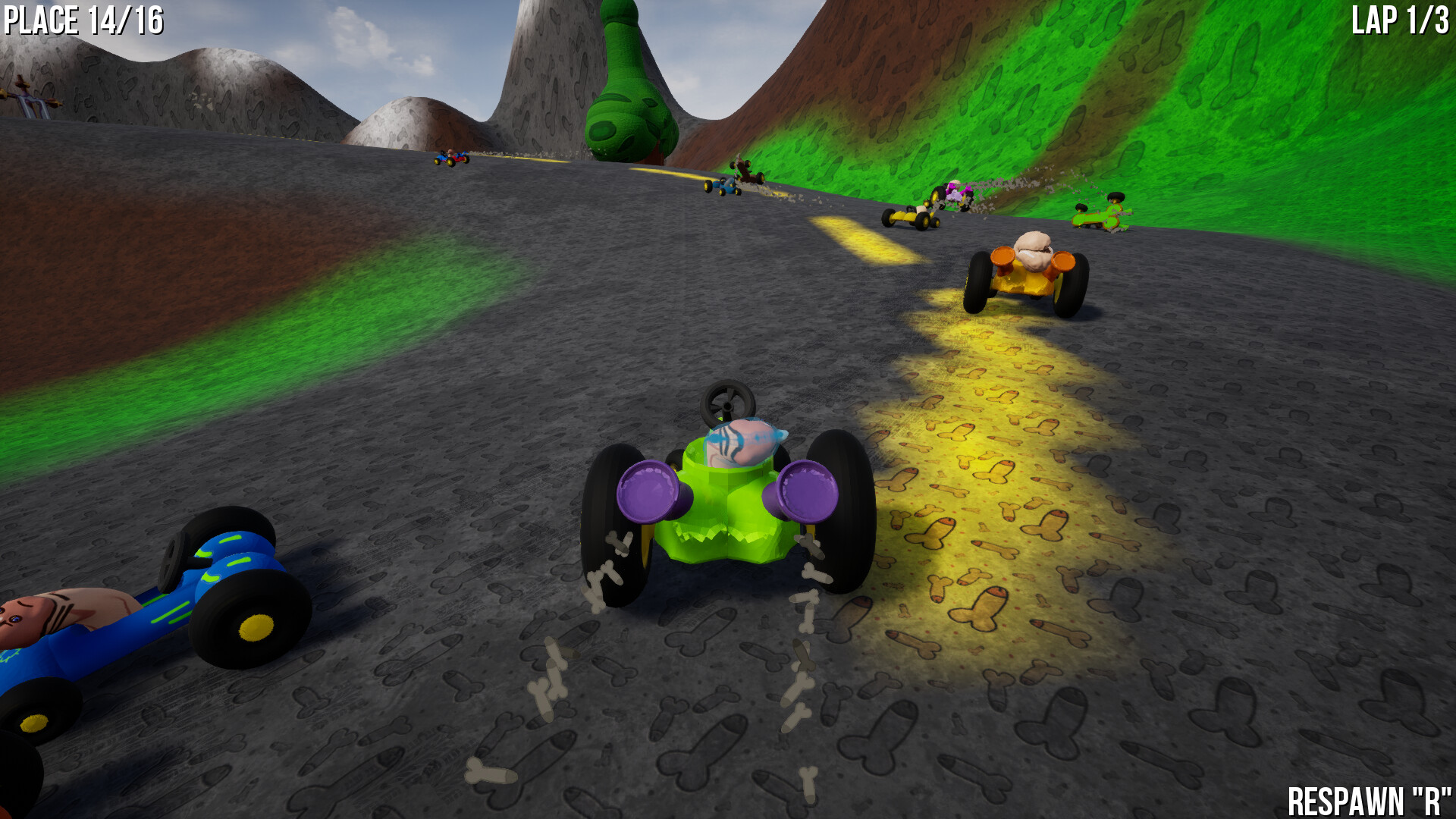 Dickland: Racing screenshot 3