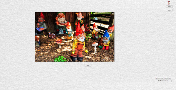 Скриншот из Gnome Enchanted Jigsaw Puzzles
