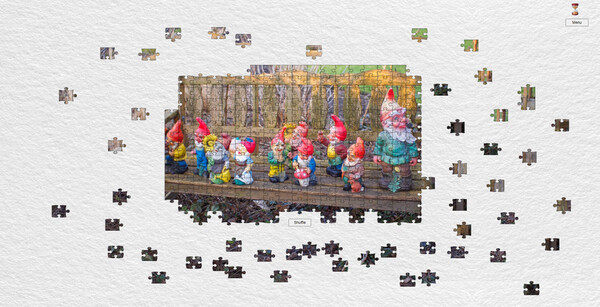Скриншот из Gnome Enchanted Jigsaw Puzzles