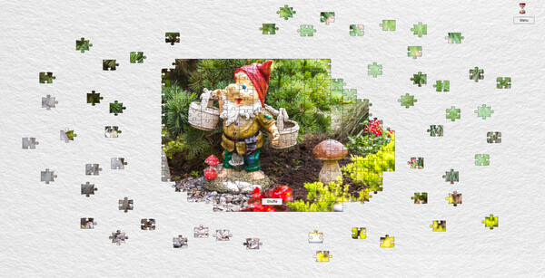 Скриншот из Gnome Enchanted Jigsaw Puzzles