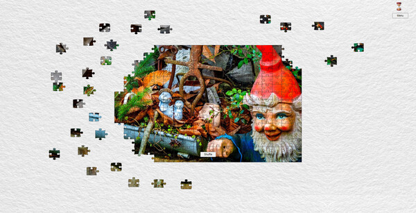 Скриншот из Gnome Enchanted Jigsaw Puzzles