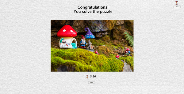 Скриншот из Gnome Enchanted Jigsaw Puzzles