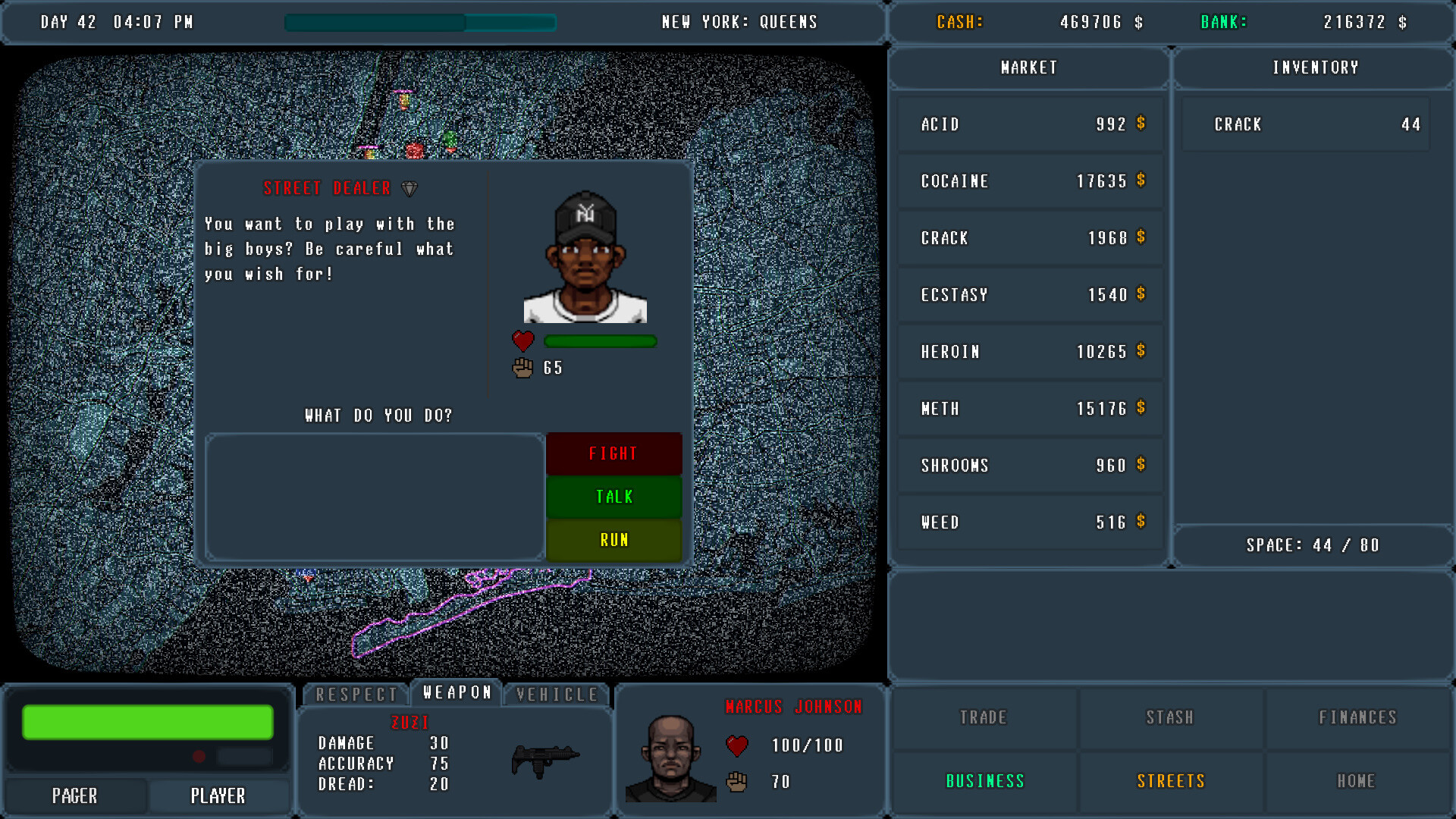 Trapper: Drug Dealing RPG no Steam