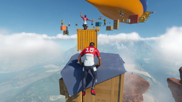 Скриншот из RUSH: RUN UP SUPER HIGH