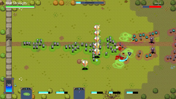 Wall protection game for Linux 1