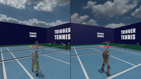 Trigger Tennis game for Linux 1