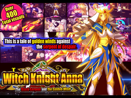 Скриншот из The Witch Knight Anna-The Black Serpent and the Golden Wind-
