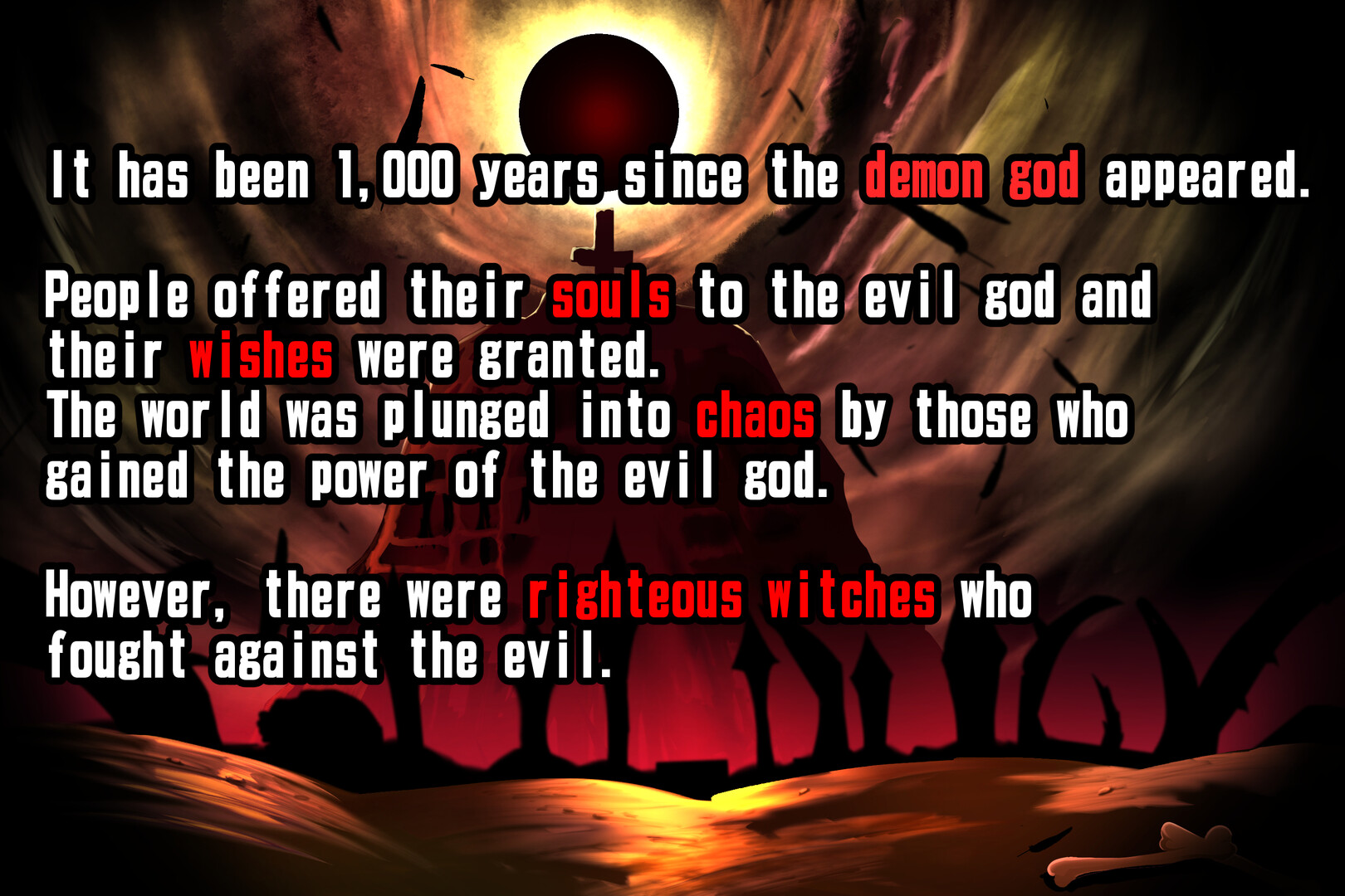 The Witch Knight Anna -The Black Serpent and the Golden Wind- PC gameplay screenshot 2 of 8