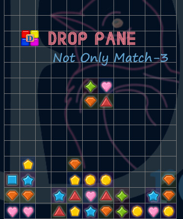 Drop Pane : Not Only Match-3